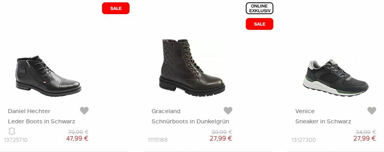 Prospekt Deichmann 16.10.2022 - 31.10.2022