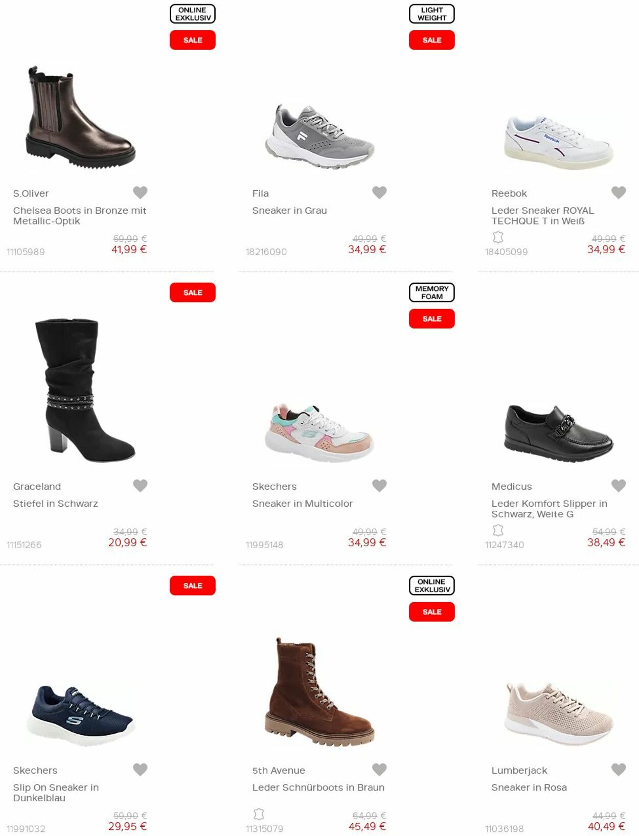 Prospekt Deichmann 16.10.2022 - 31.10.2022