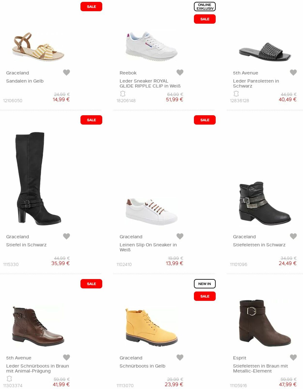 Prospekt Deichmann 05.09.2022 - 18.09.2022