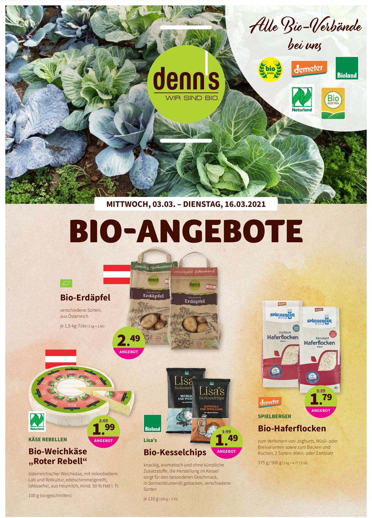 Prospekt Denn's 06.03.2021 - 16.03.2021
