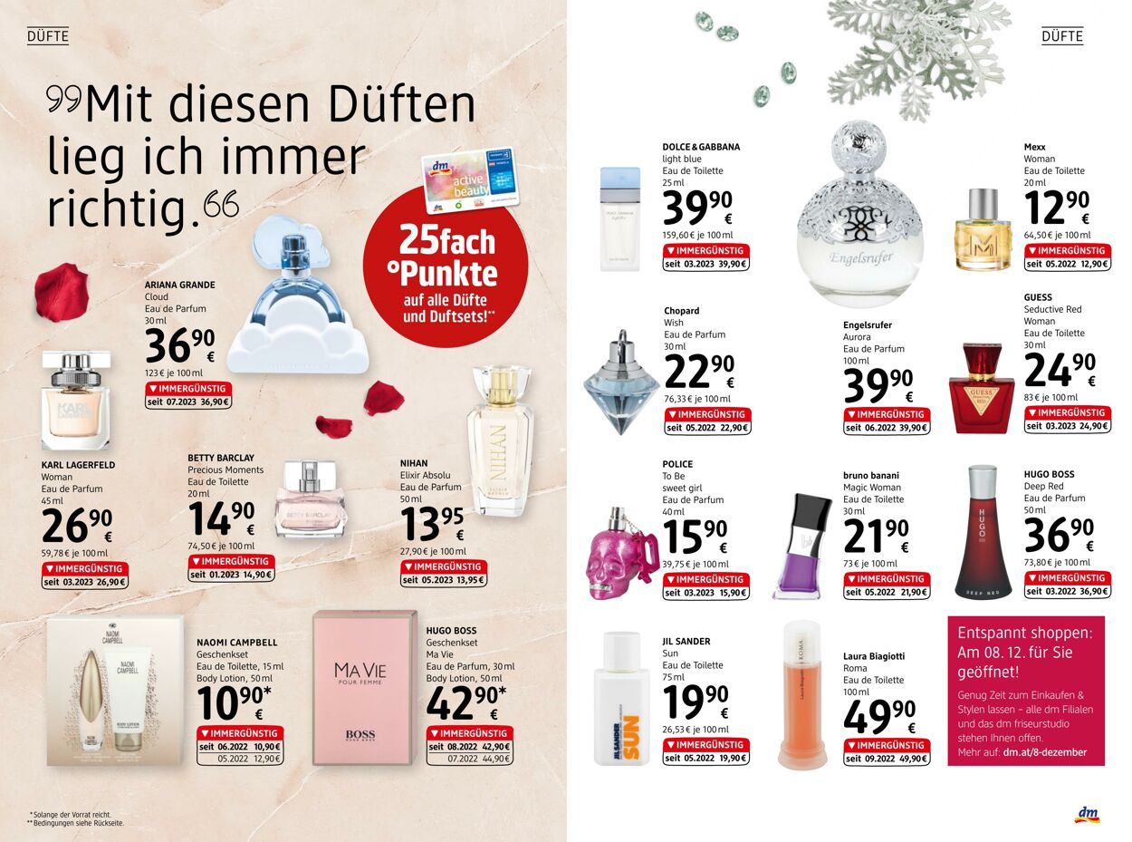 Prospekt DM Drogeriemarkt 24.11.2023 - 31.12.2023