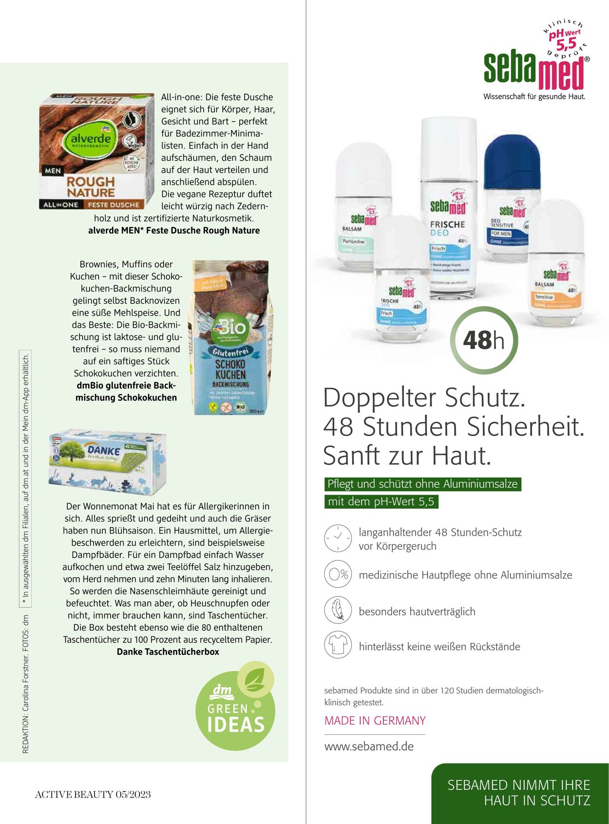 Prospekt DM Drogeriemarkt 01.05.2023 - 31.05.2023