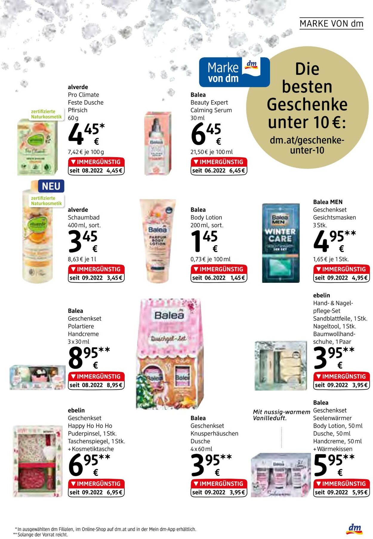 Prospekt DM Drogeriemarkt 10.11.2022 - 23.11.2022