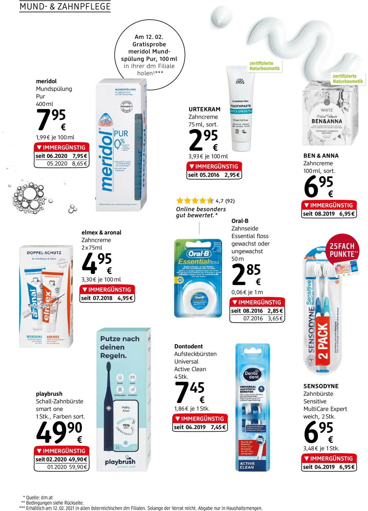 Prospekt DM Drogeriemarkt 11.02.2021 - 10.03.2021