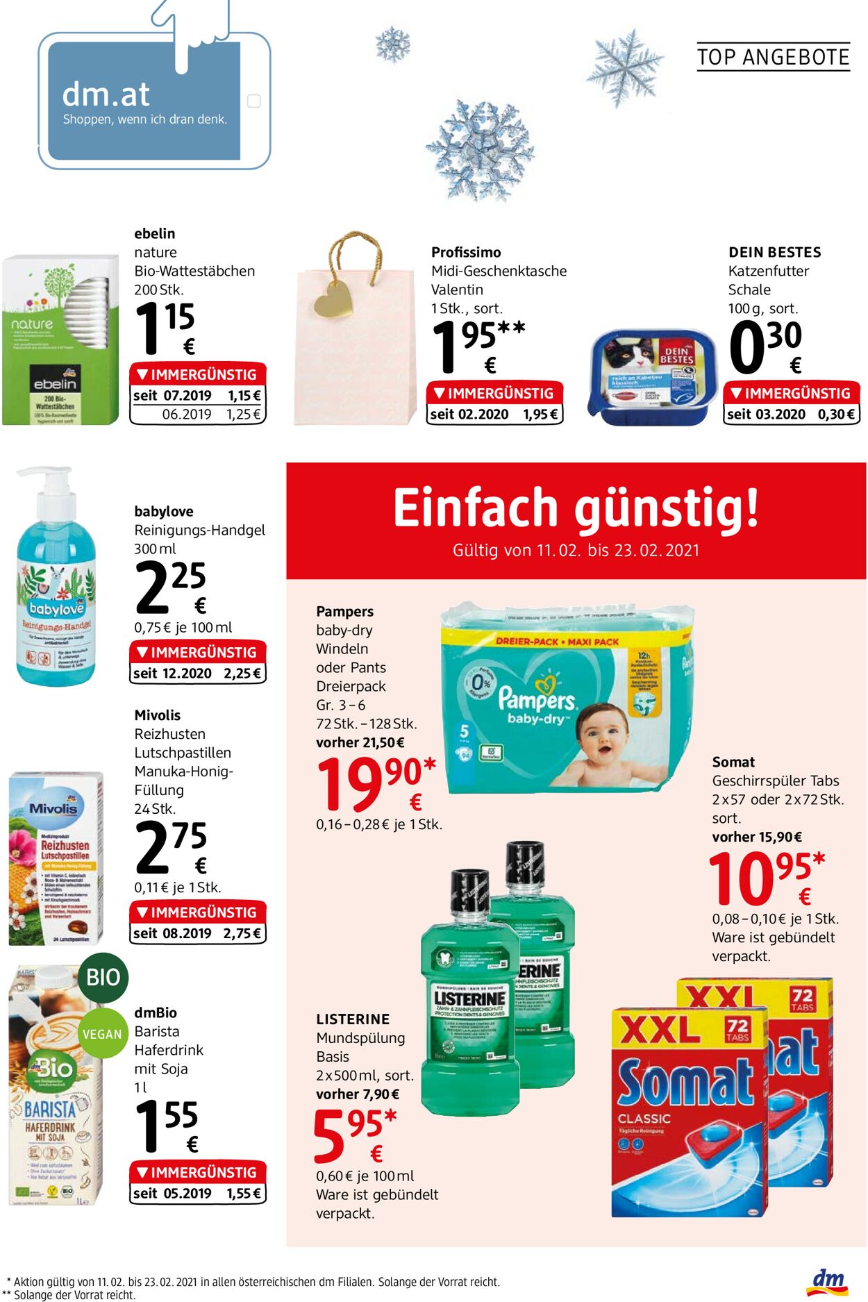 Prospekt DM Drogeriemarkt 11.02.2021 - 10.03.2021