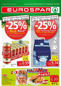 Prospekt Eurospar 27.04.2023 - 10.05.2023