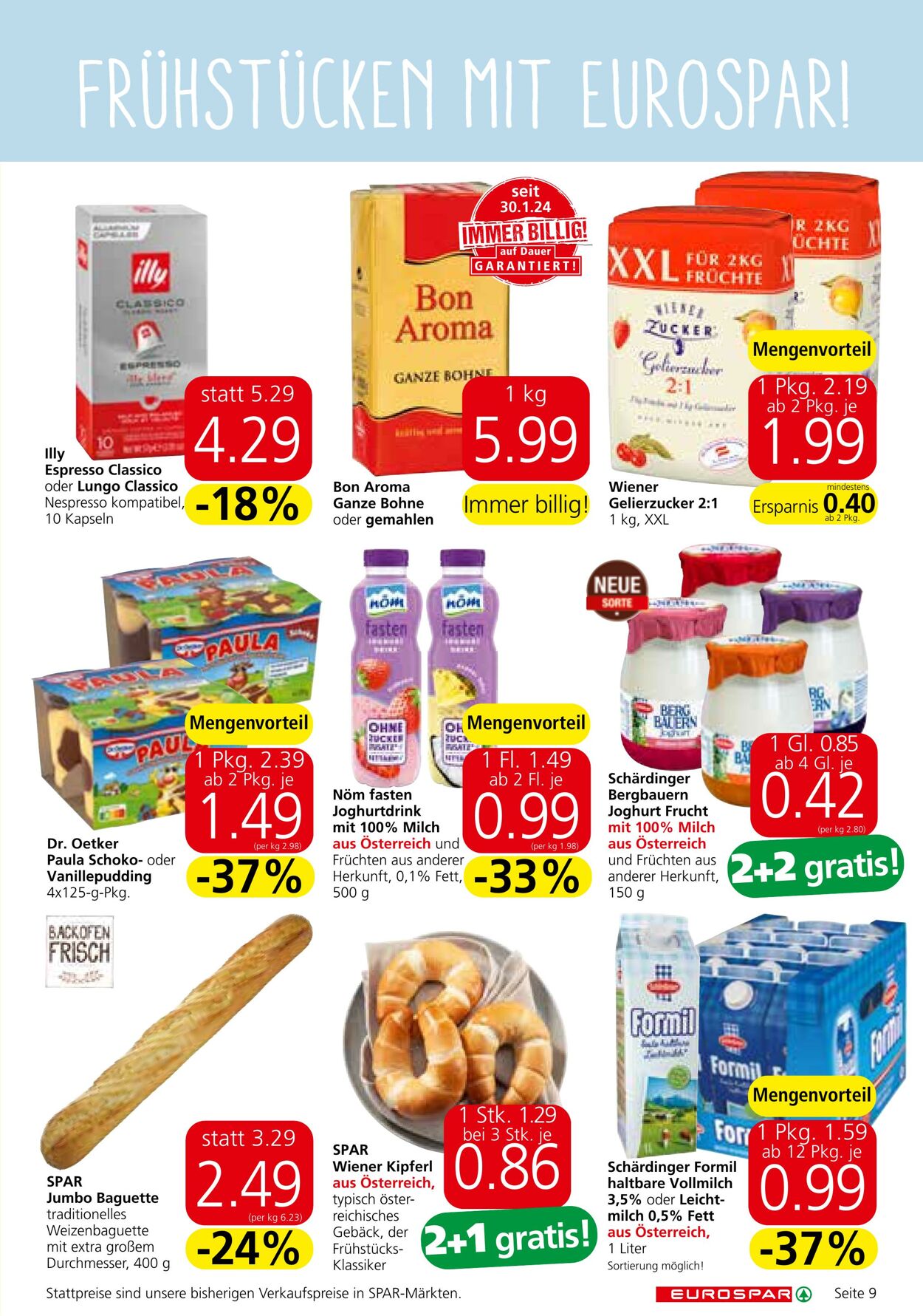 Prospekt Eurospar 29.05.2024 - 12.06.2024