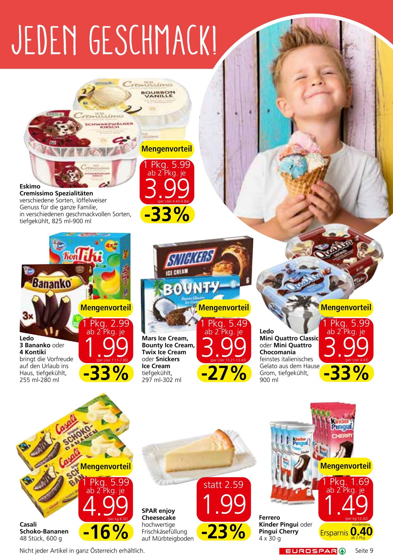 Prospekt Eurospar 08.08.2024 - 21.08.2024