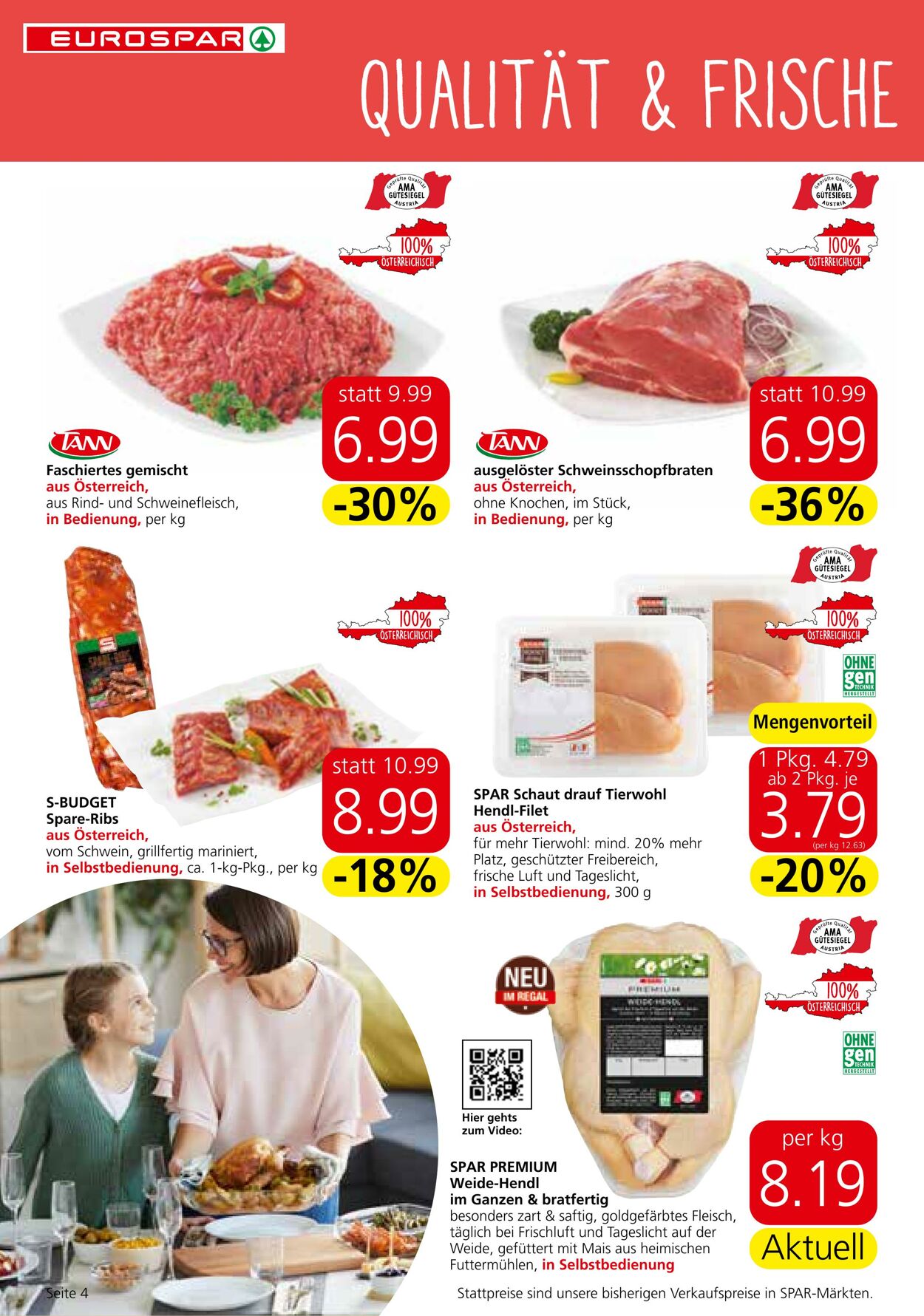 Prospekt Eurospar 08.08.2024 - 21.08.2024