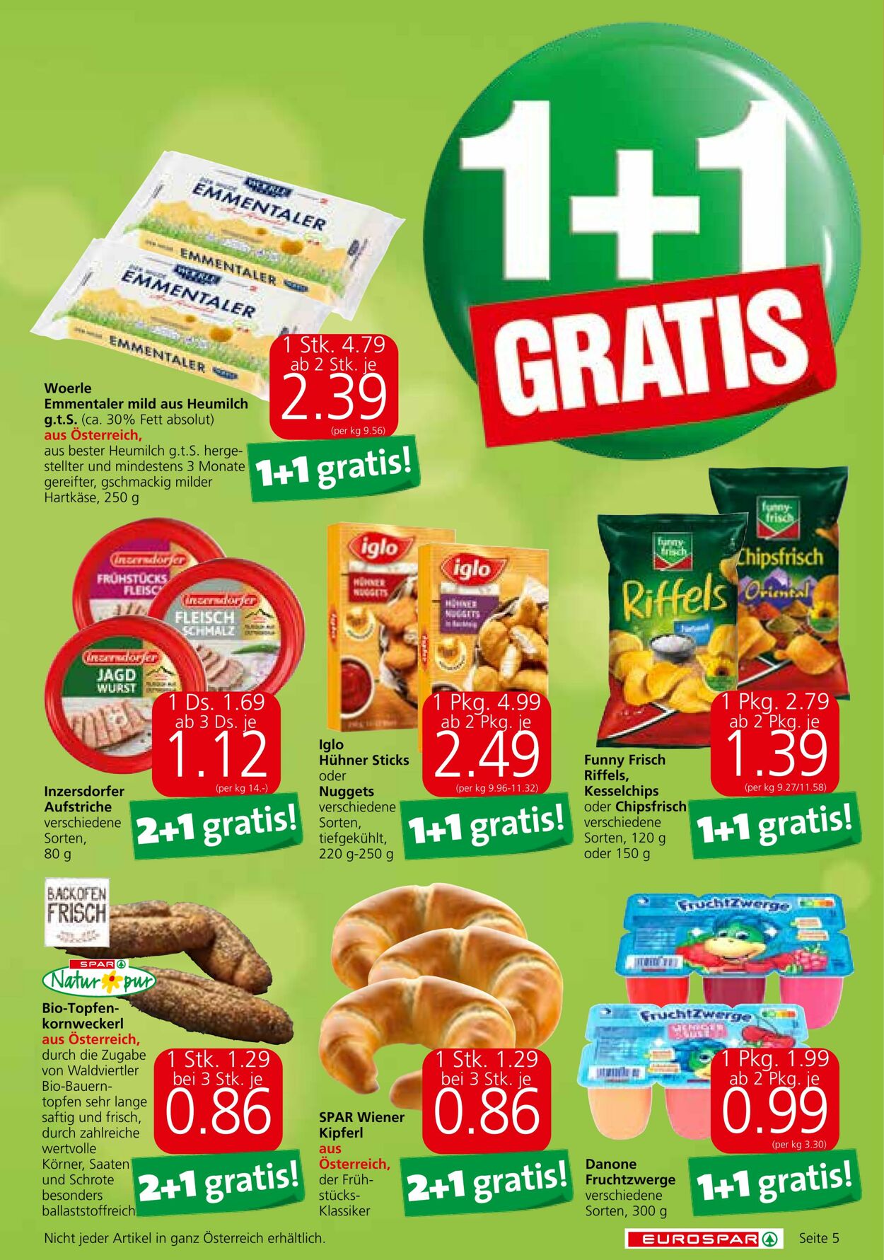 Prospekt Eurospar 31.08.2023 - 13.09.2023