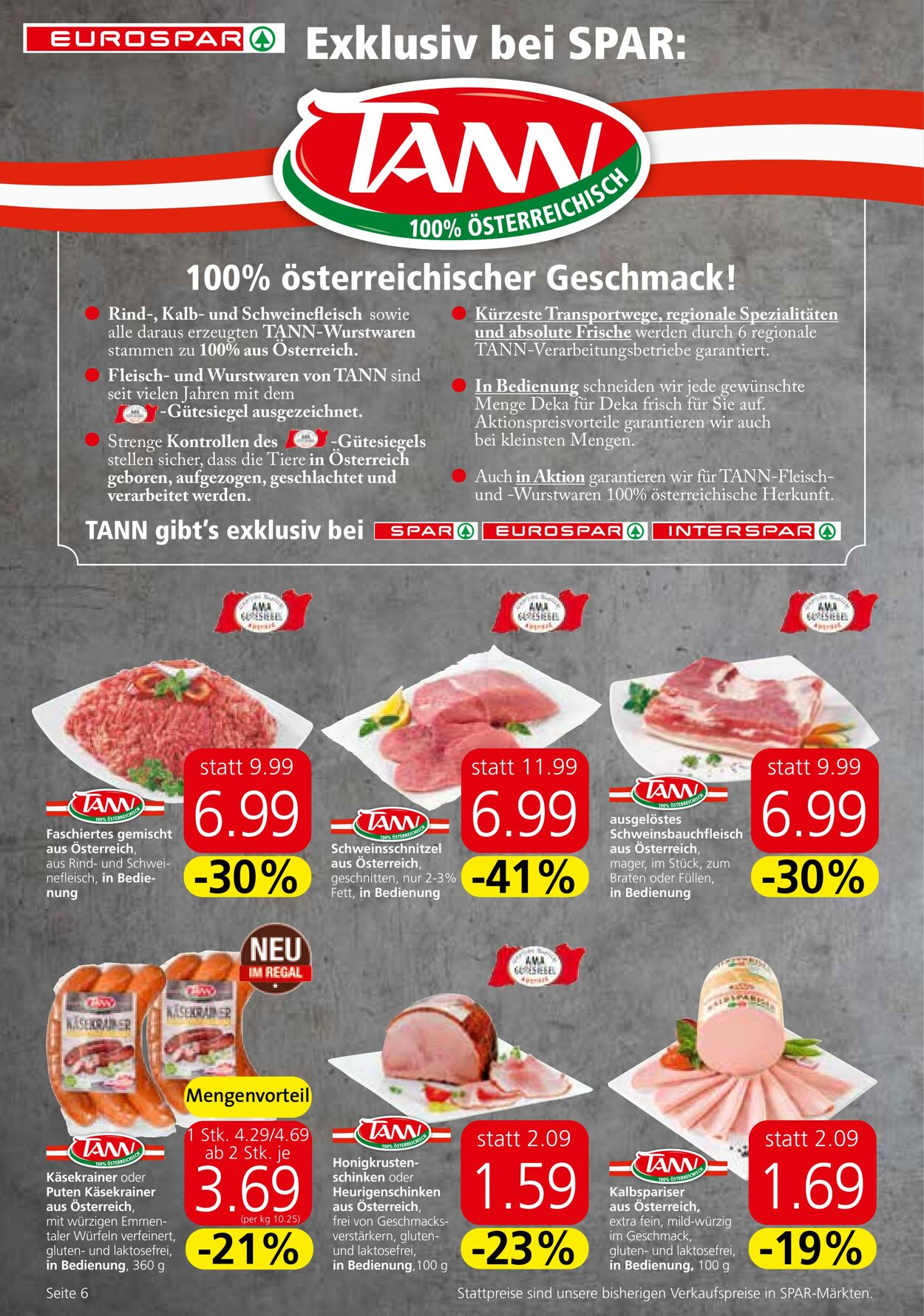 Prospekt Eurospar 22.09.2022 - 05.10.2022