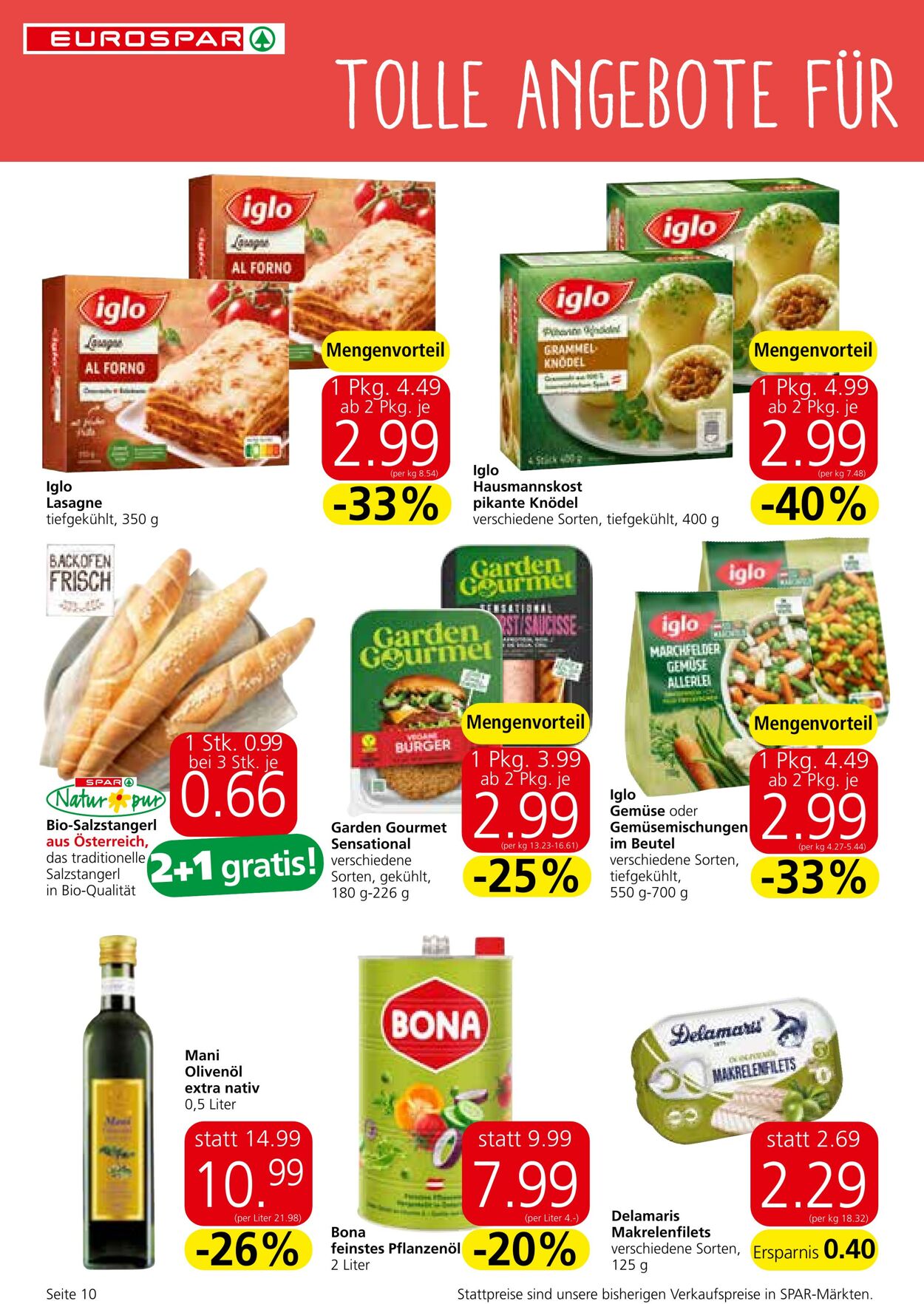 Prospekt Eurospar 17.10.2024 - 30.10.2024