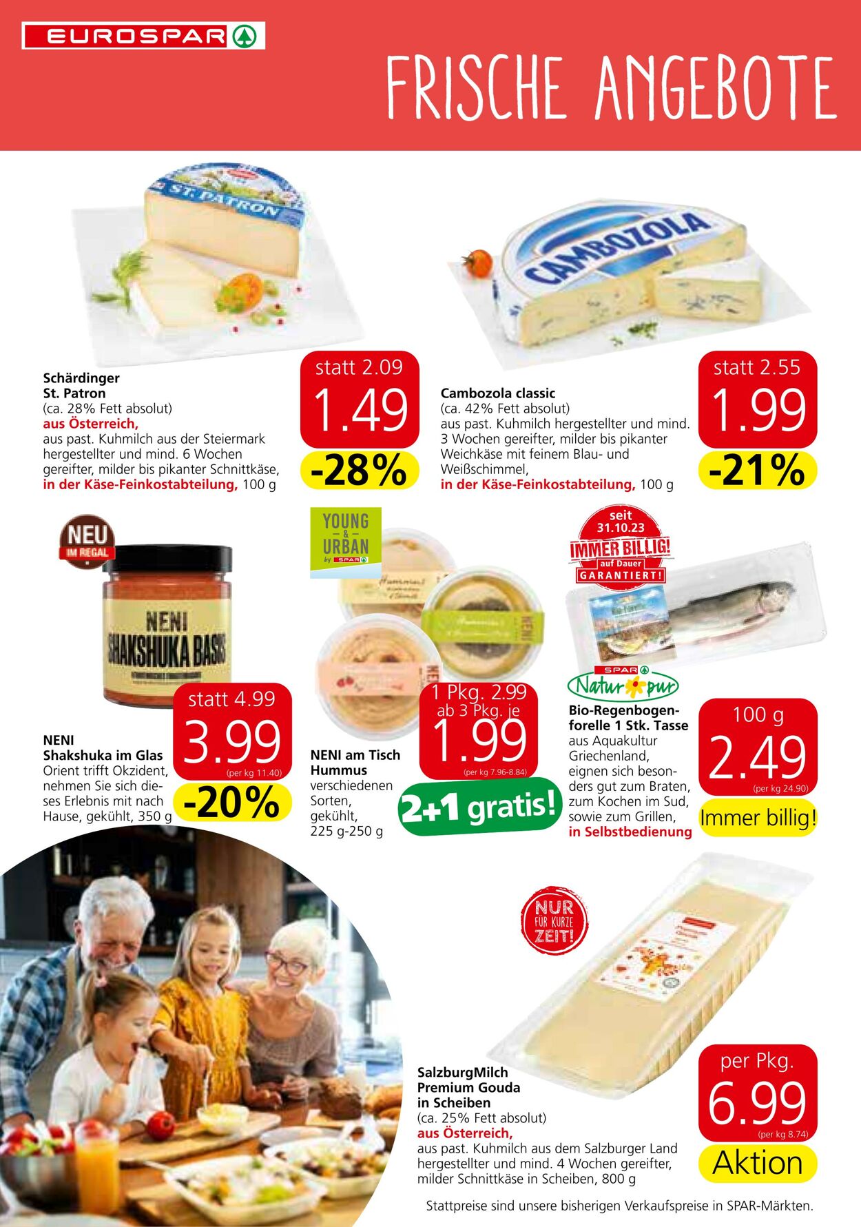 Prospekt Eurospar 31.10.2024 - 13.11.2024