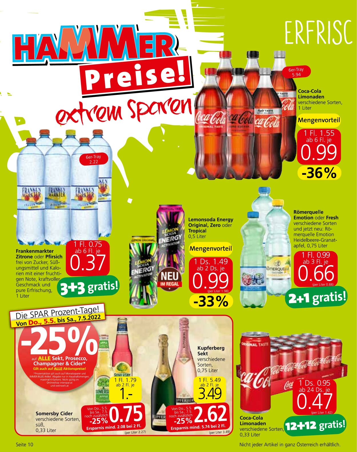 Prospekt Eurospar 05.05.2022 - 18.05.2022