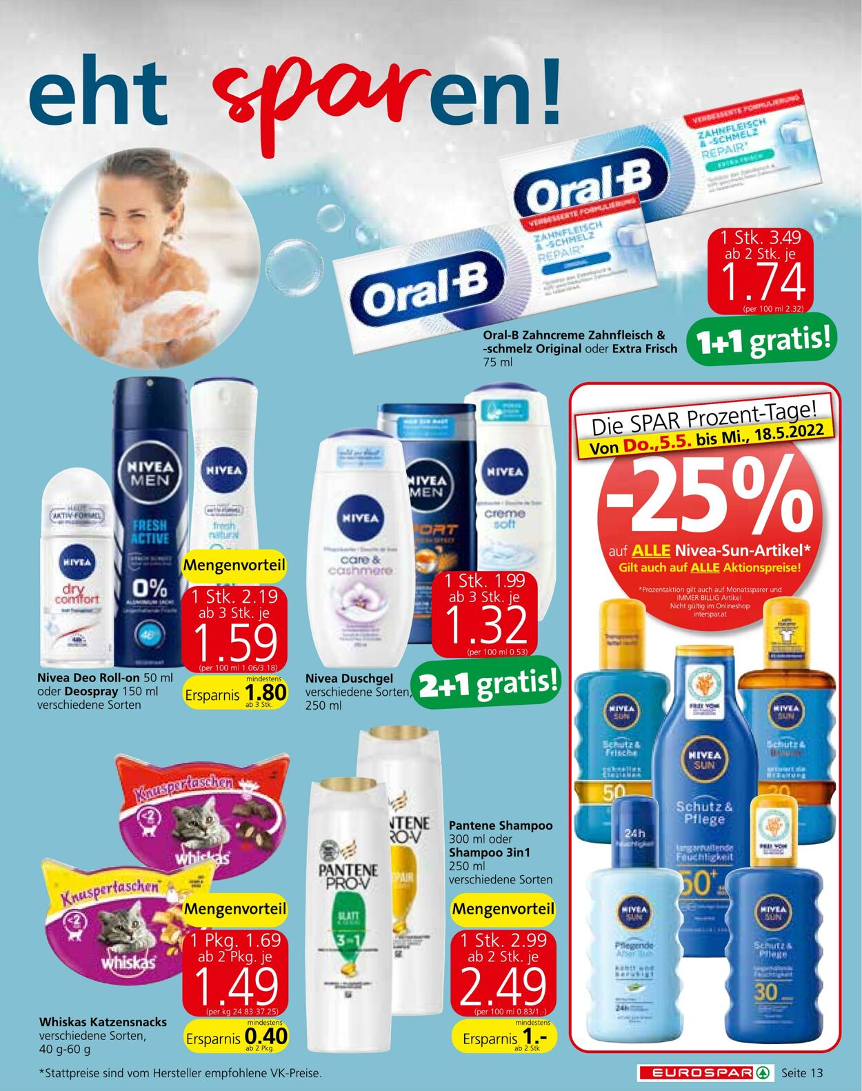 Prospekt Eurospar 05.05.2022 - 18.05.2022