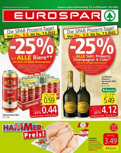 Prospekt Eurospar 05.05.2022 - 18.05.2022