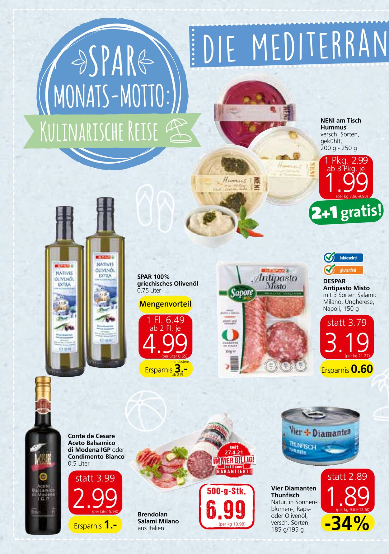 Prospekt Eurospar 08.07.2021 - 04.08.2021