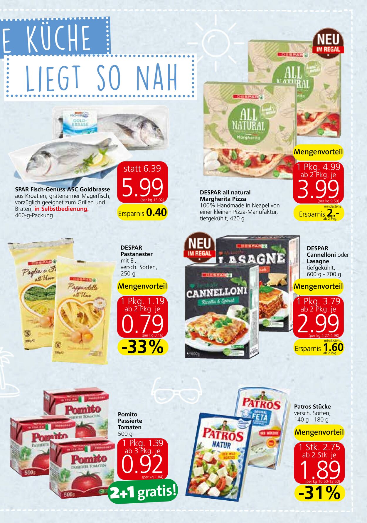 Prospekt Eurospar 08.07.2021 - 04.08.2021