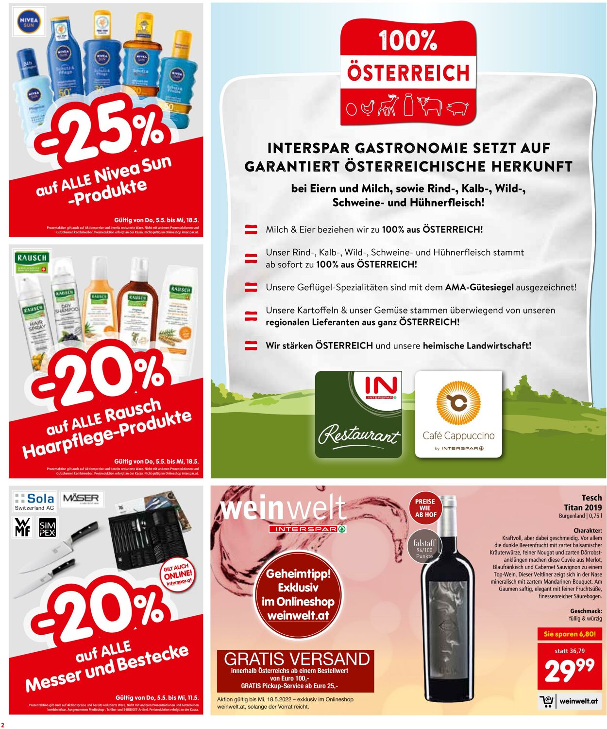 Prospekt Eurospar 05.05.2022 - 18.05.2022