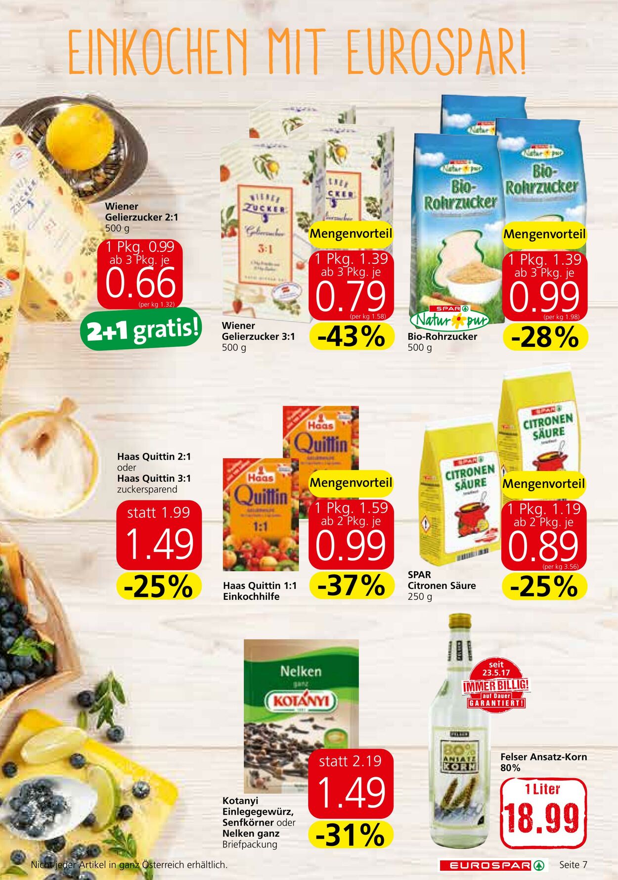 Prospekt Eurospar 11.08.2022 - 24.08.2022