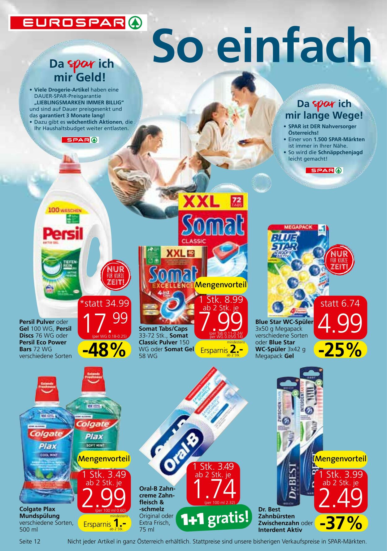 Prospekt Eurospar 22.09.2022 - 05.10.2022