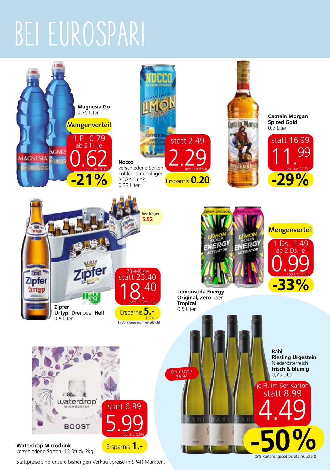 Prospekt Eurospar 02.01.2023 - 18.01.2023