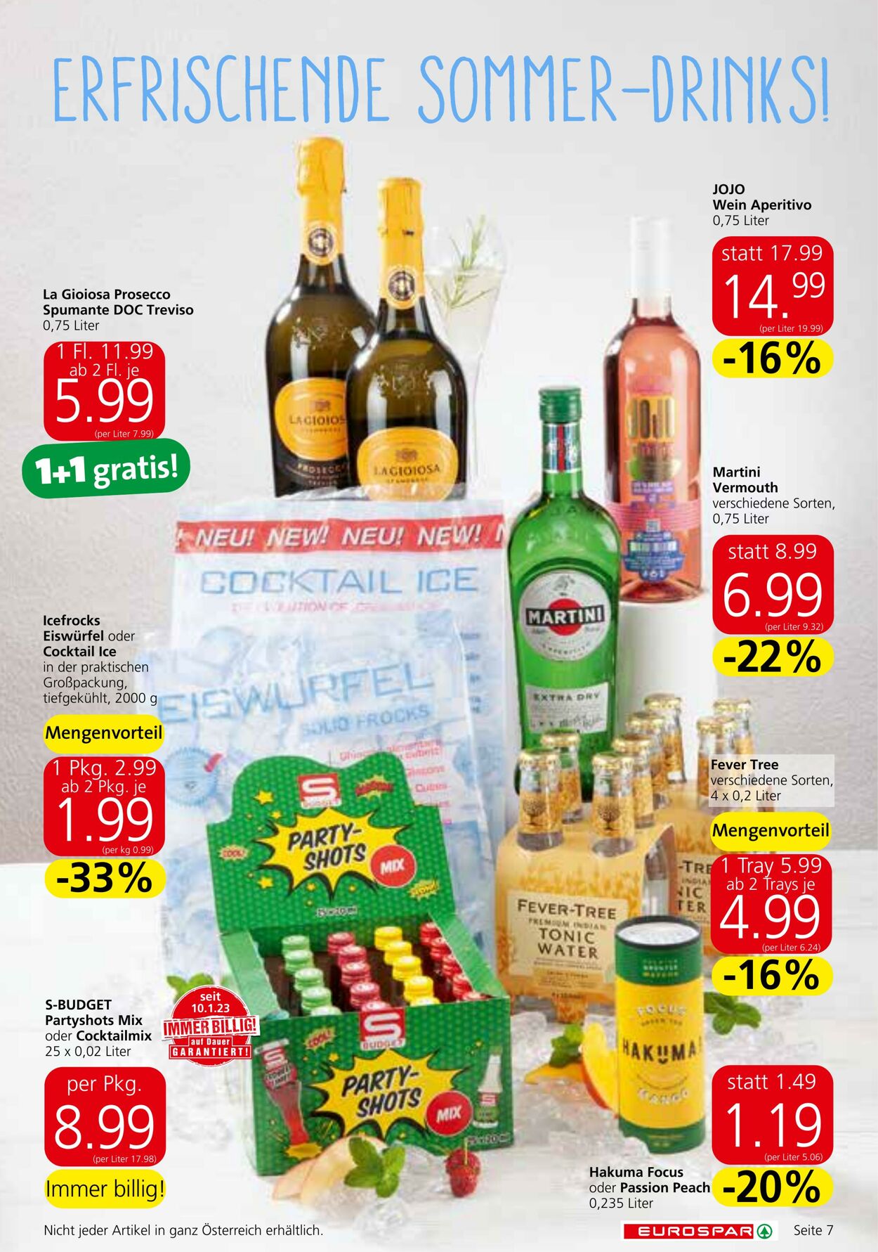 Prospekt Eurospar 20.07.2023 - 02.08.2023