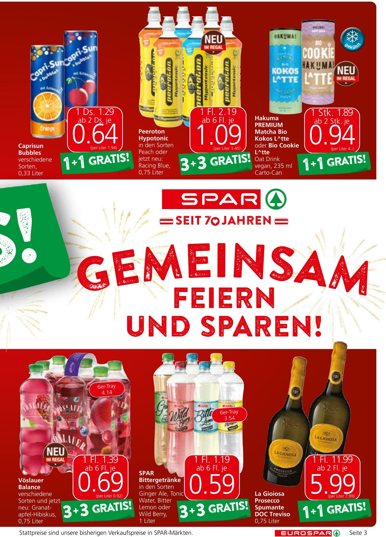 Prospekt Eurospar 08.08.2024 - 21.08.2024