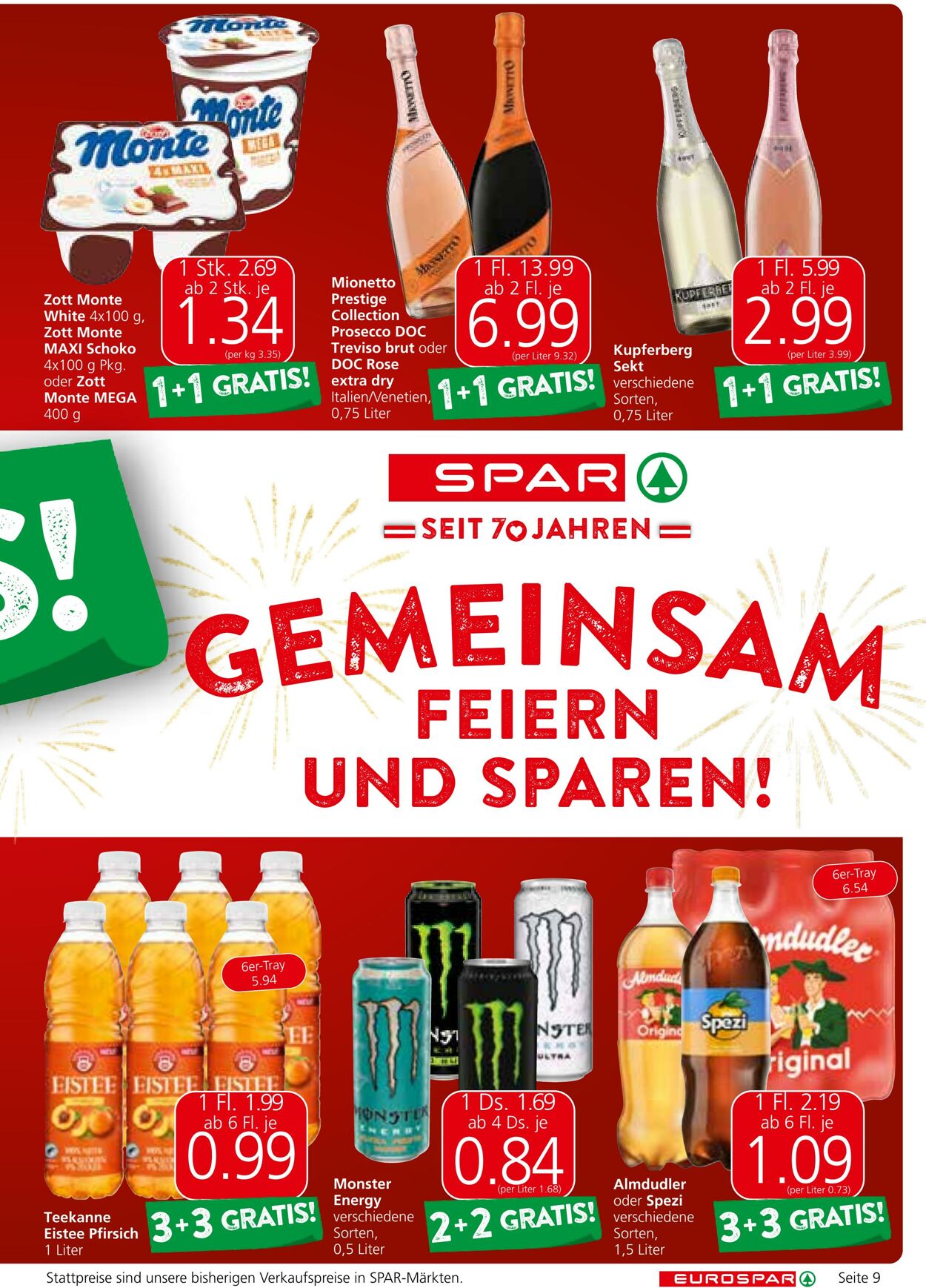 Prospekt Eurospar 05.09.2024 - 18.09.2024