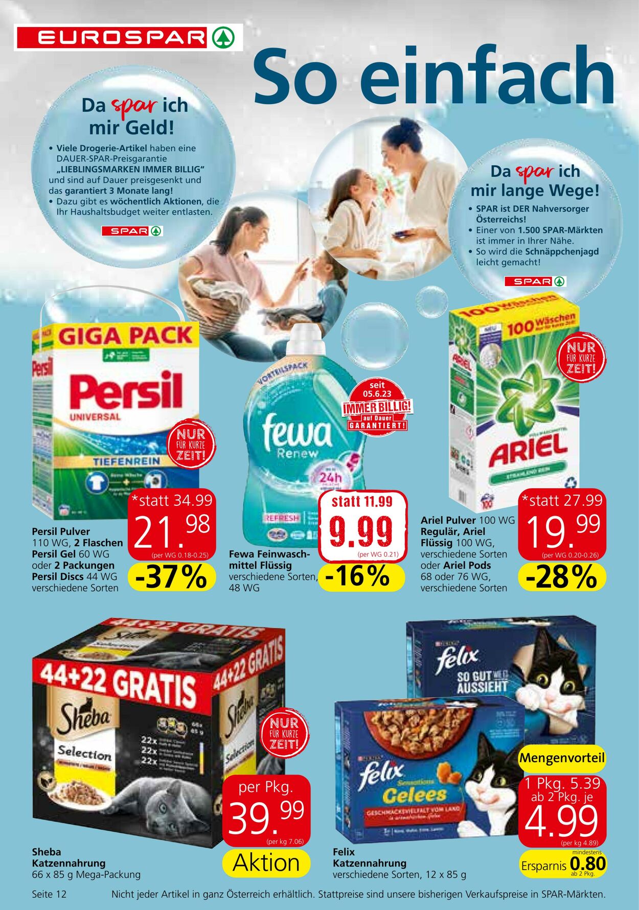 Prospekt Eurospar 28.09.2023 - 11.10.2023