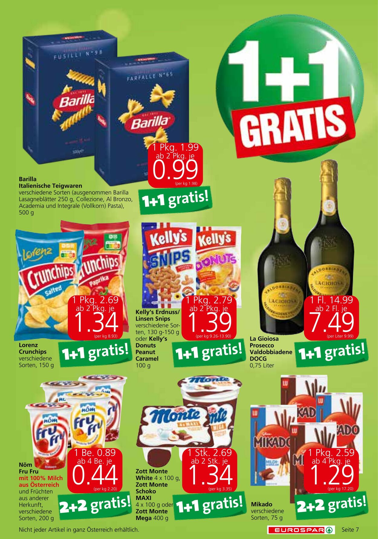 Prospekt Eurospar 28.09.2023 - 11.10.2023