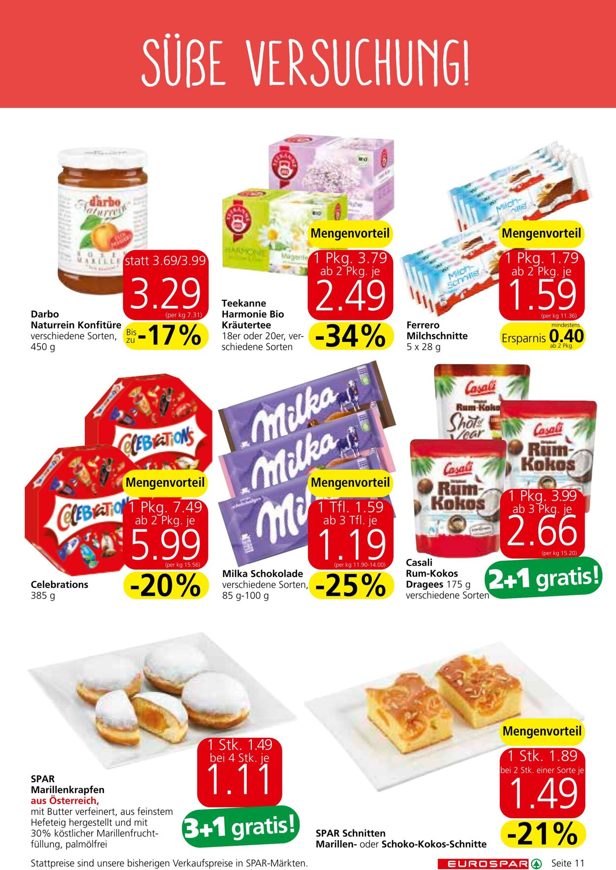 Prospekt Eurospar 28.11.2024 - 11.12.2024