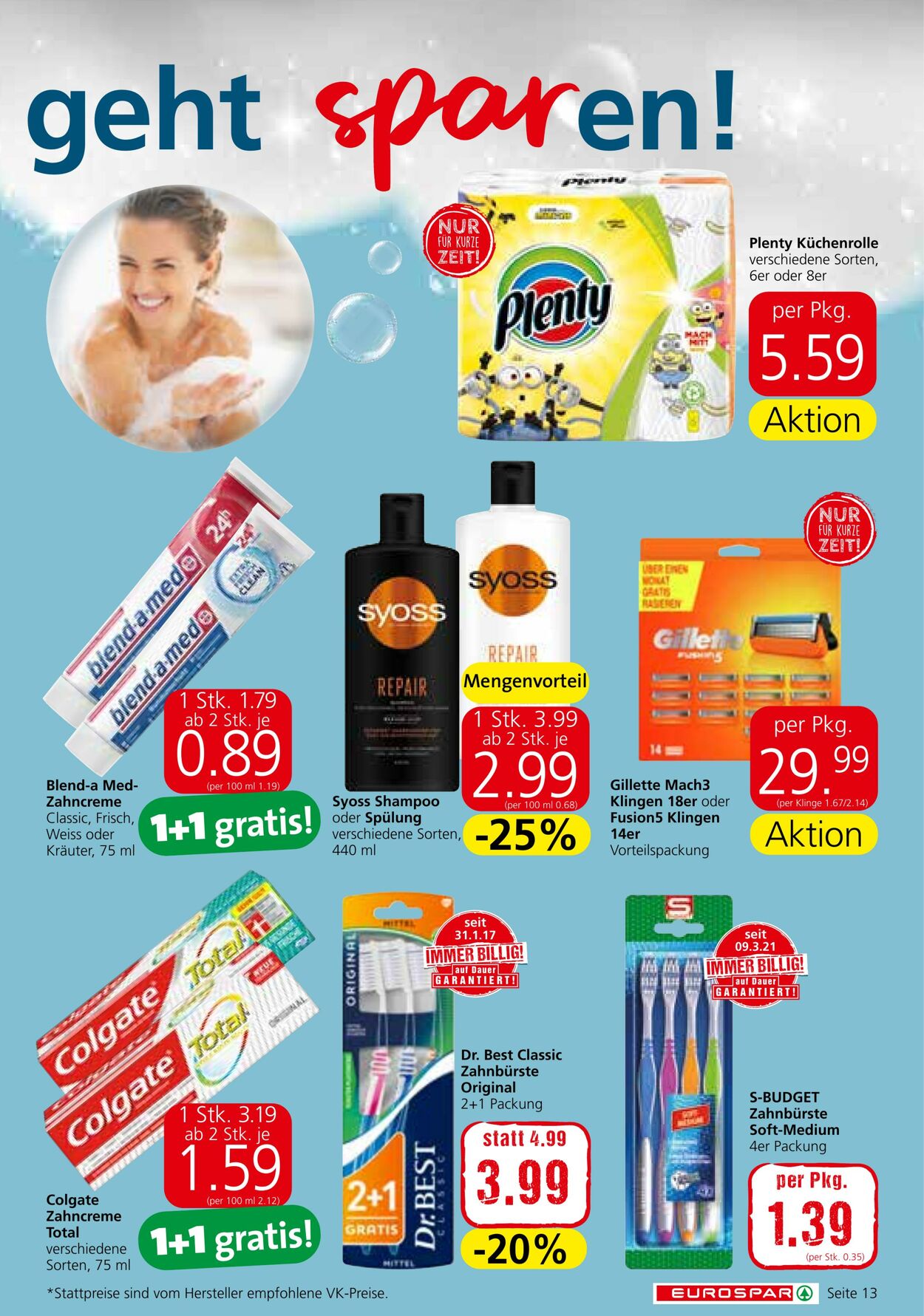 Prospekt Eurospar 02.01.2023 - 18.01.2023