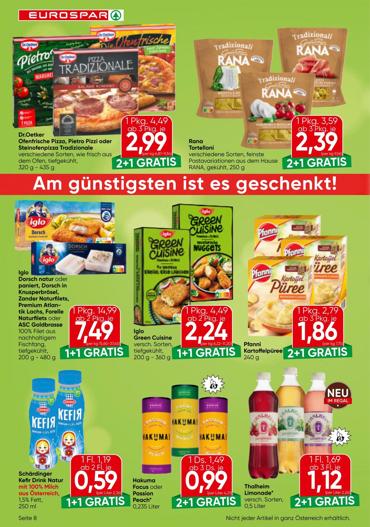 Prospekt Eurospar 30.01.2025 - 12.02.2025