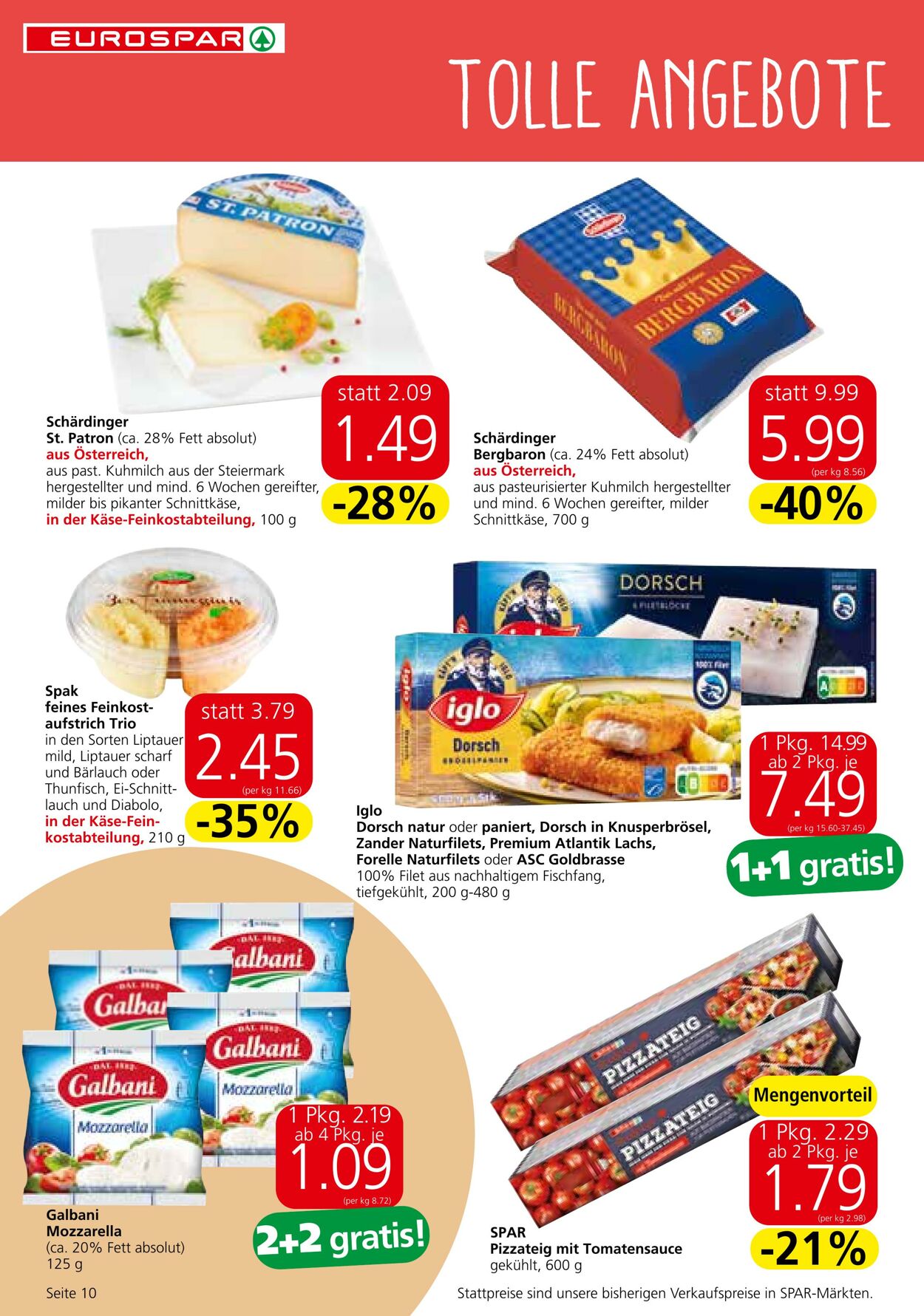 Prospekt Eurospar 29.05.2024 - 12.06.2024