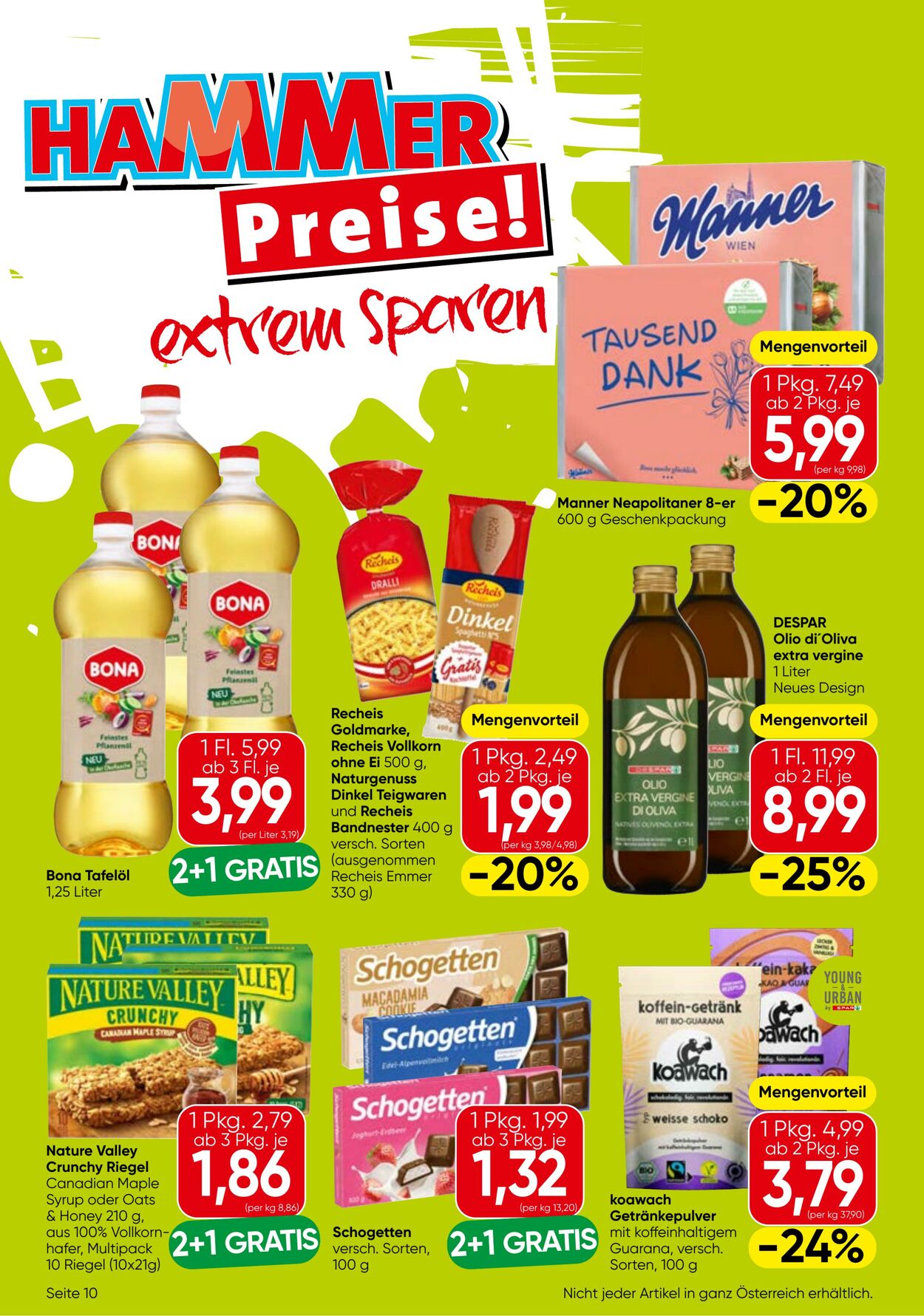 Prospekt Eurospar 17.07.2025 - 30.07.2025