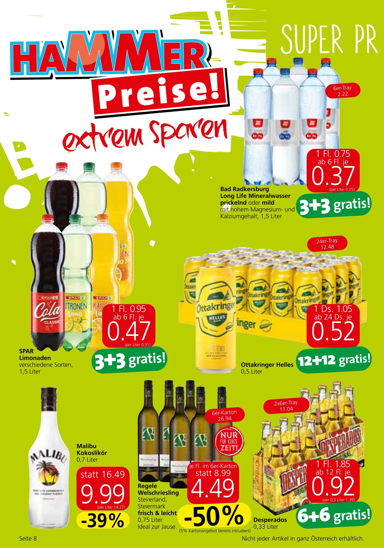 Prospekt Eurospar 25.08.2022 - 07.09.2022