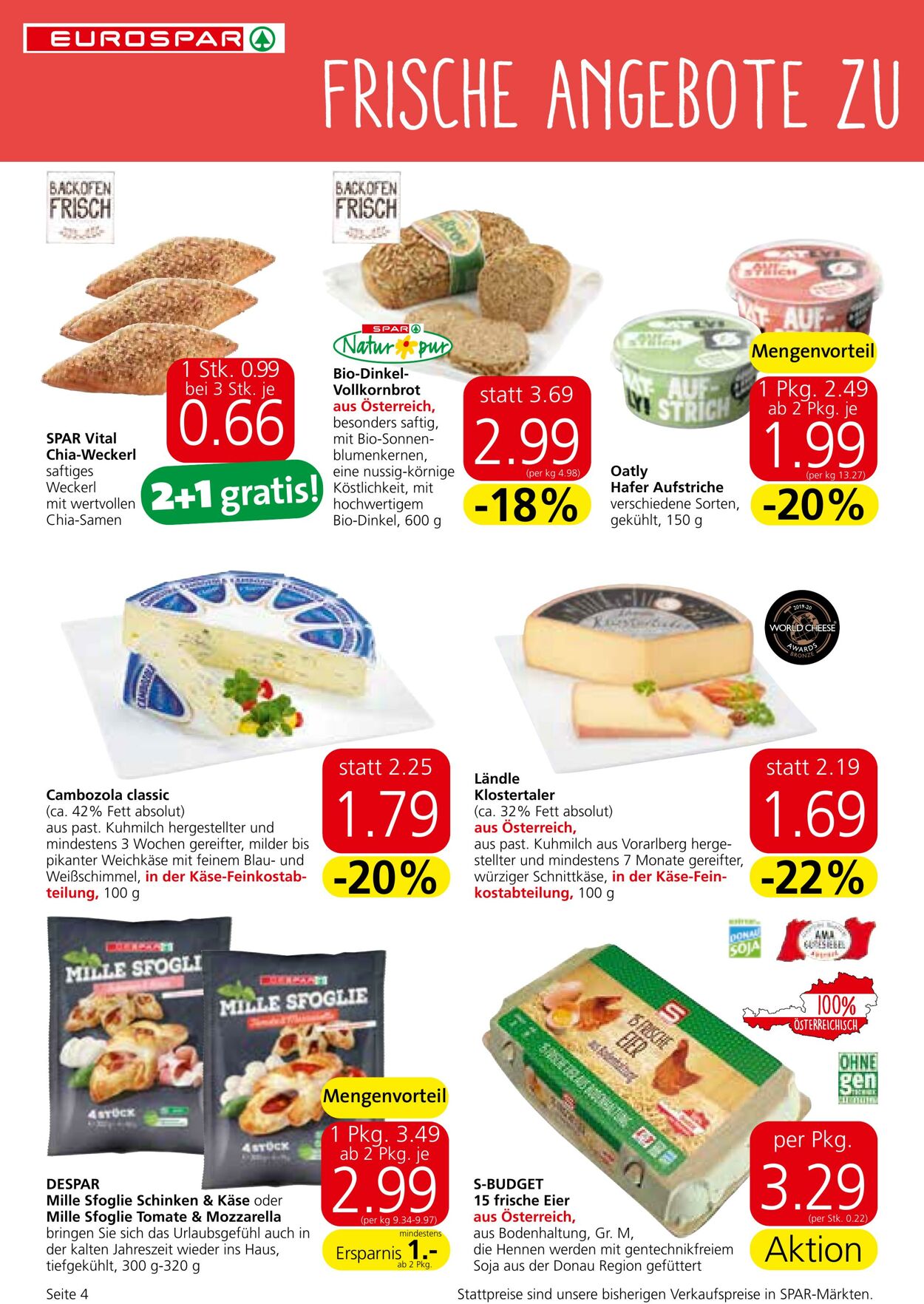 Prospekt Eurospar 01.12.2022 - 14.12.2022