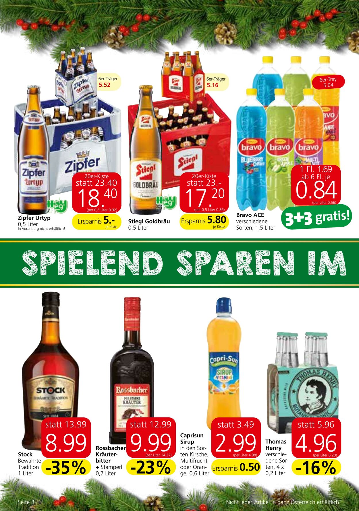 Prospekt Eurospar 01.12.2022 - 14.12.2022