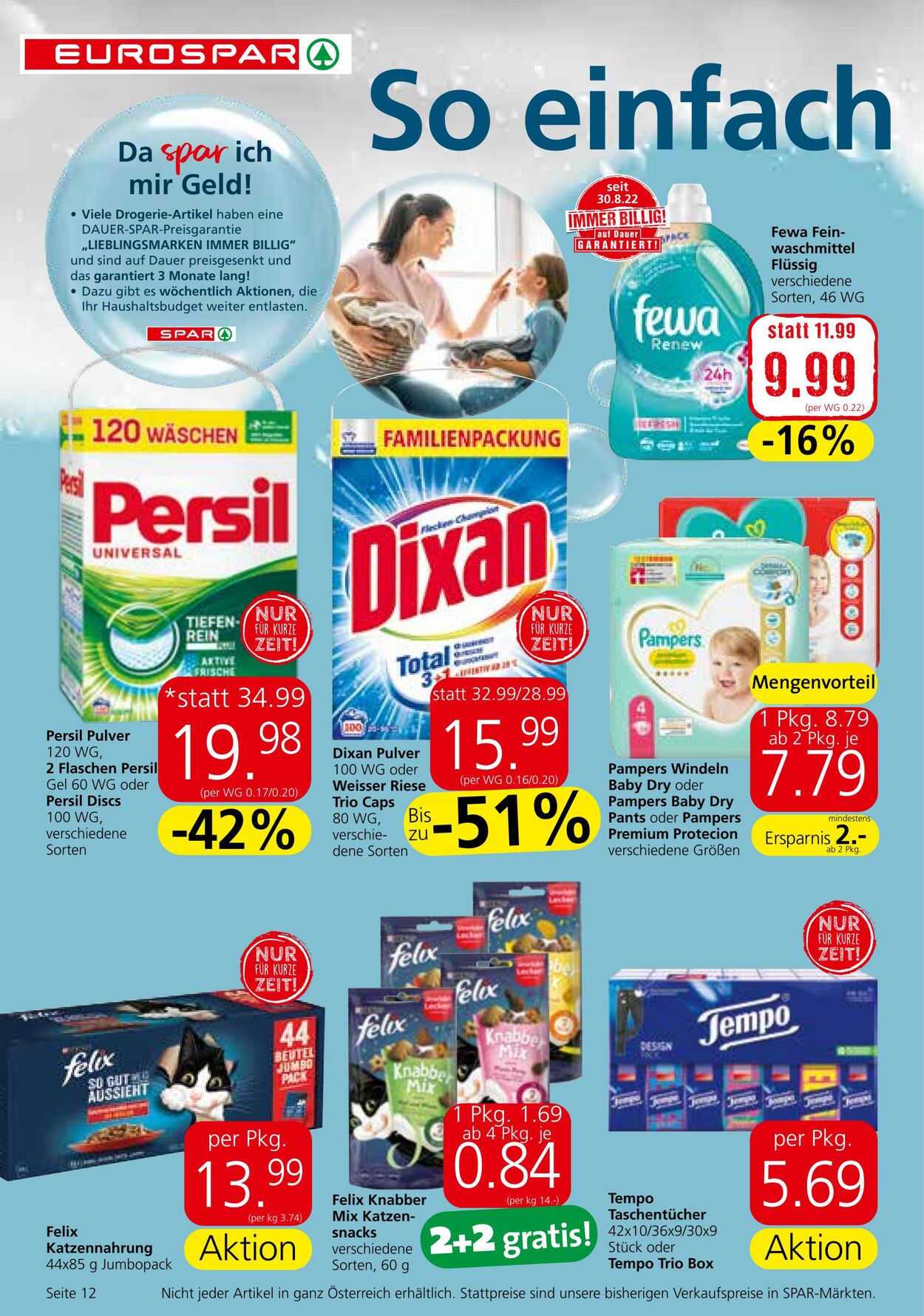 Prospekt Eurospar 19.01.2023 - 01.02.2023