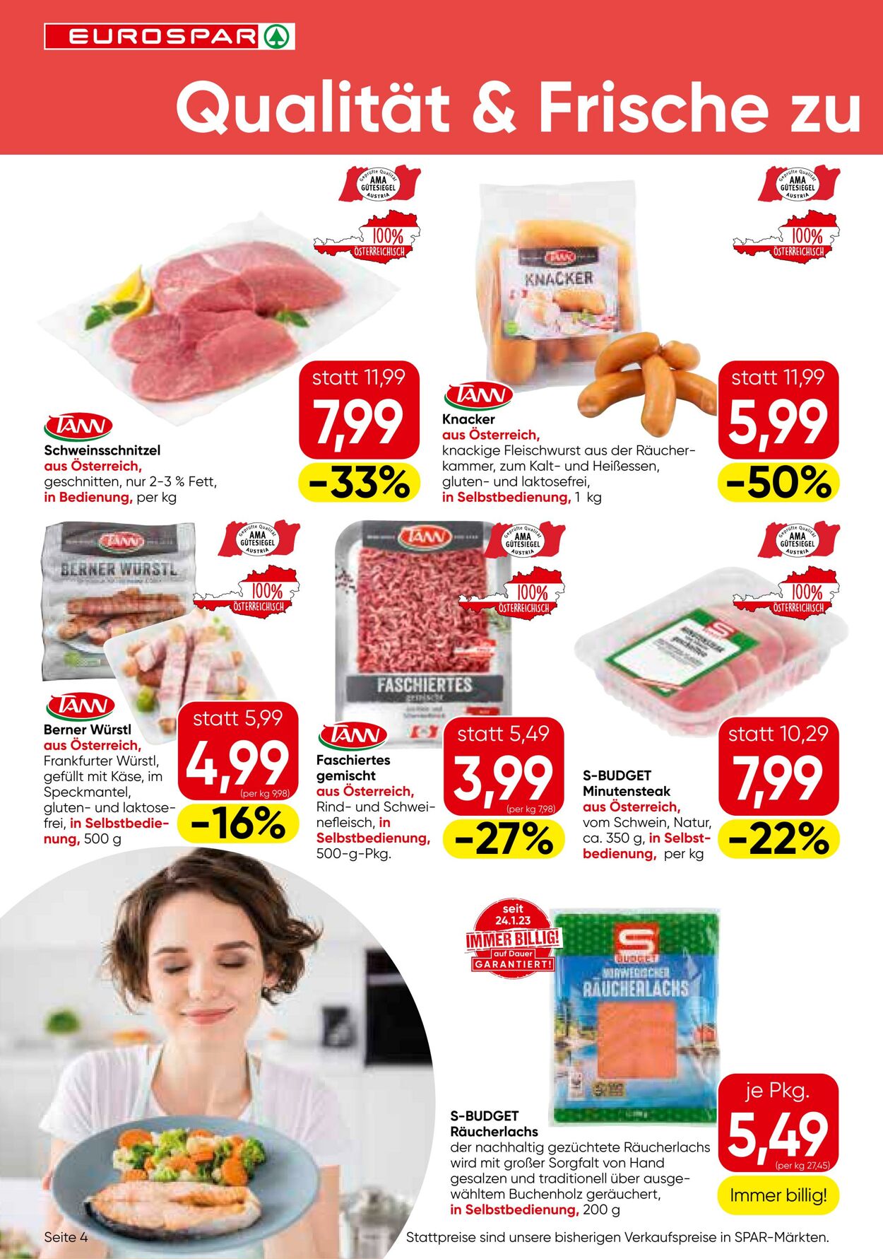 Prospekt Eurospar 16.01.2025 - 29.01.2025