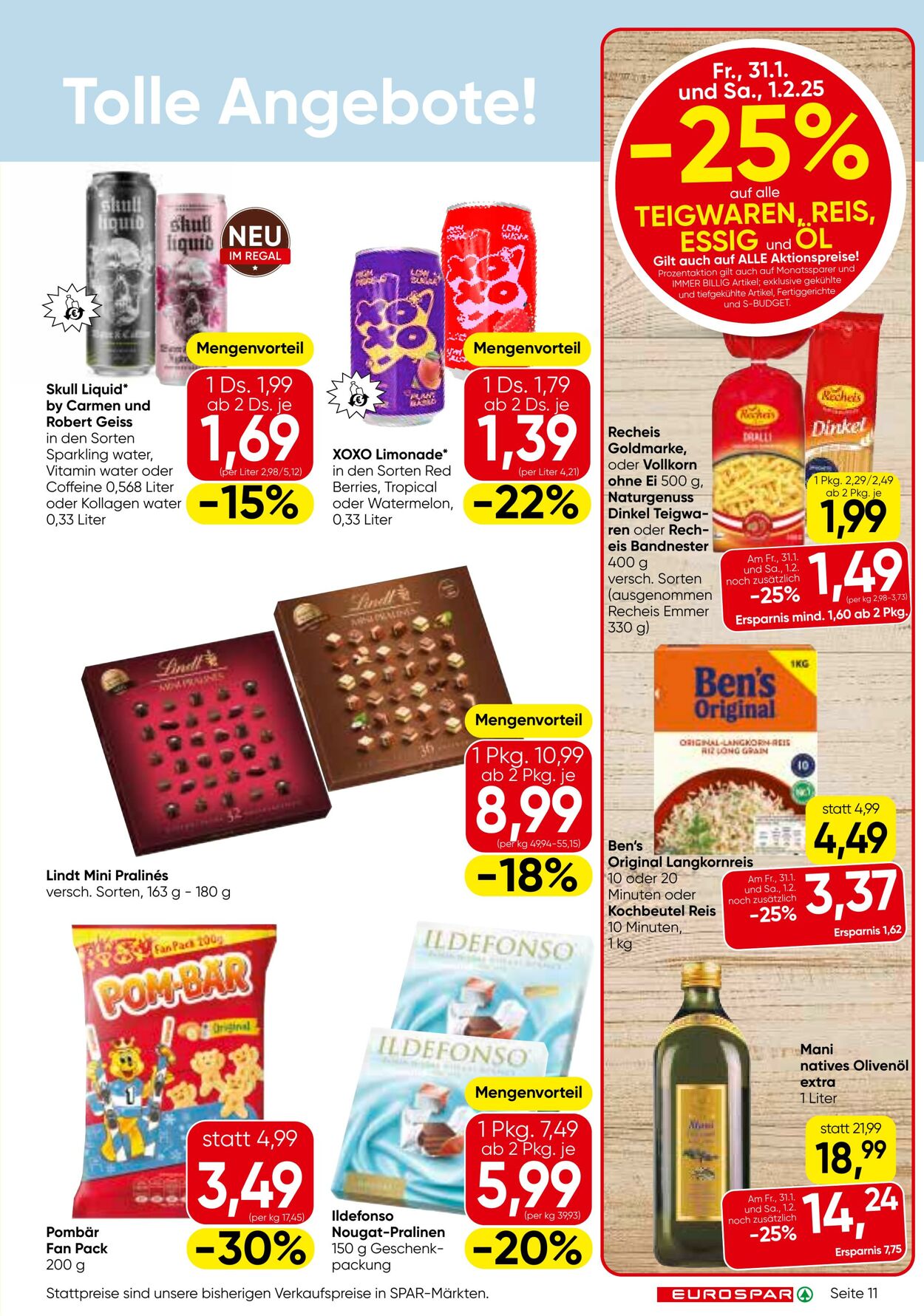 Prospekt Eurospar 30.01.2025 - 12.02.2025