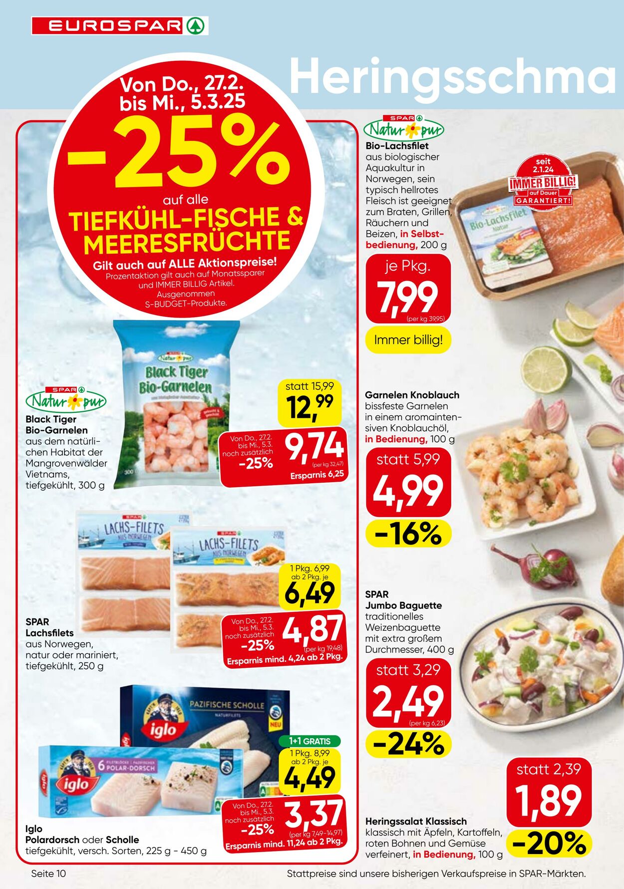 Prospekt Eurospar 27.02.2025 - 12.03.2025