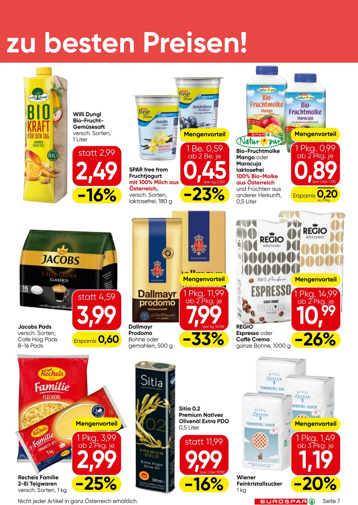 Prospekt Eurospar 27.02.2025 - 12.03.2025