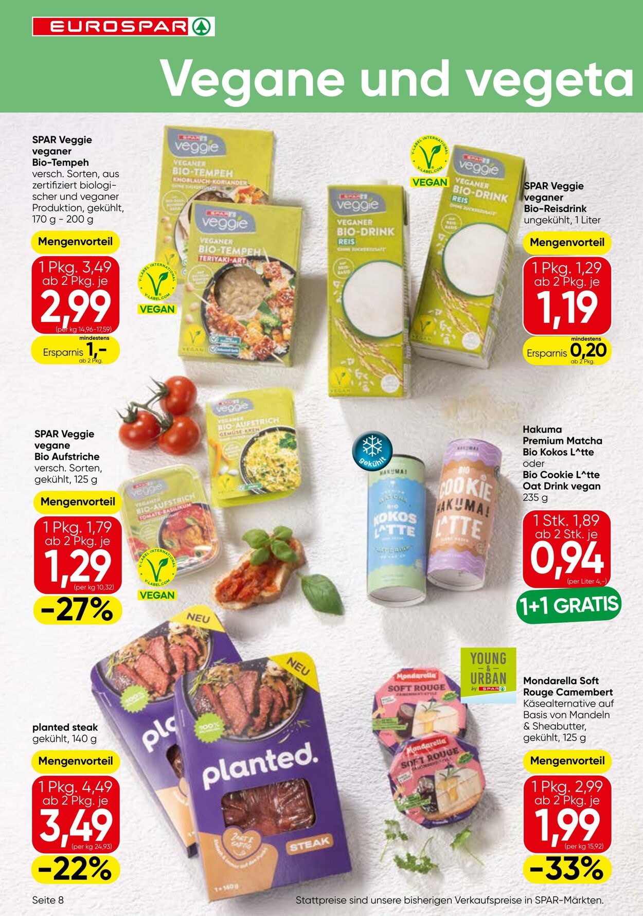 Prospekt Eurospar 13.03.2025 - 26.03.2025