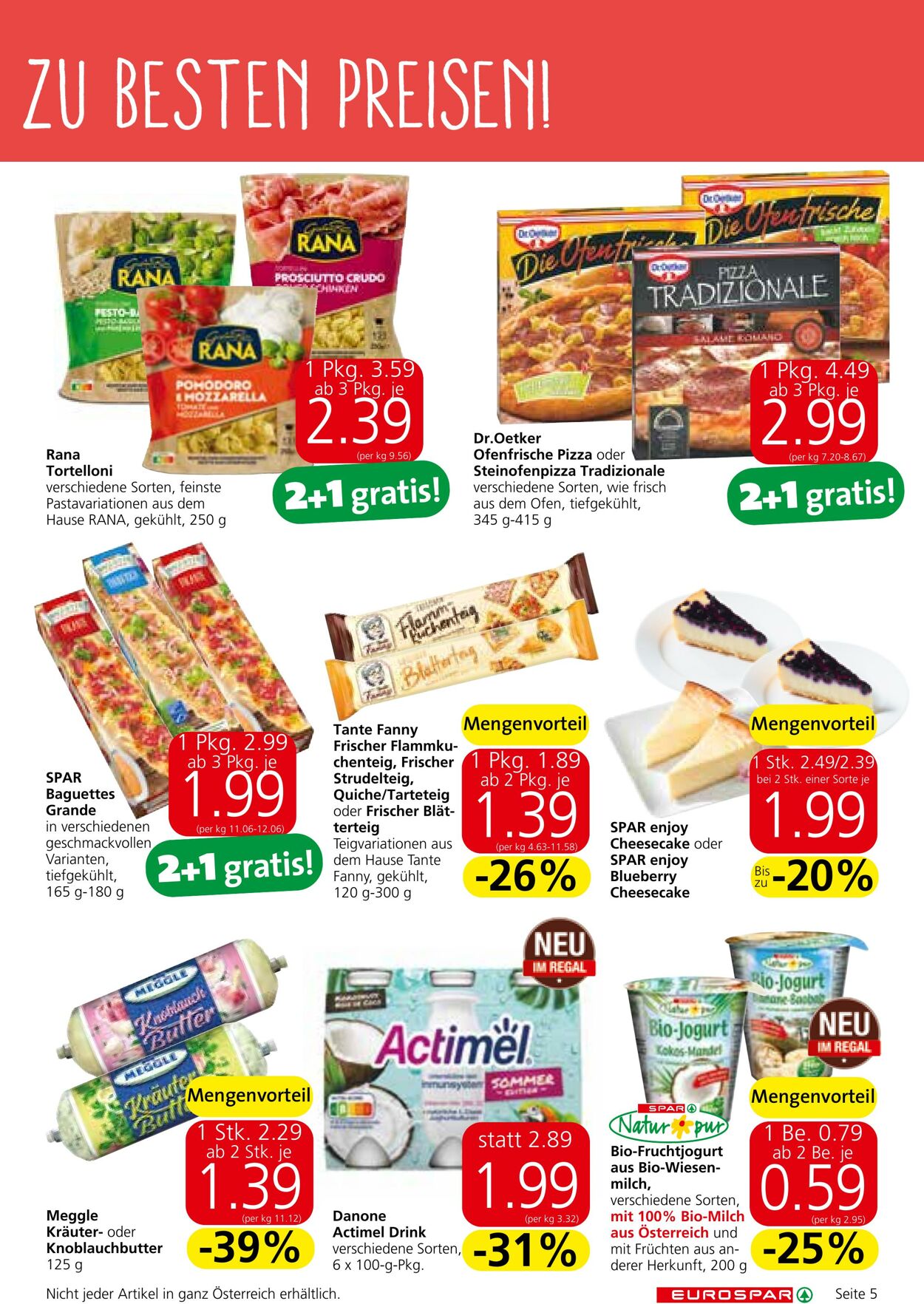 Prospekt Eurospar 13.04.2023 - 26.04.2023