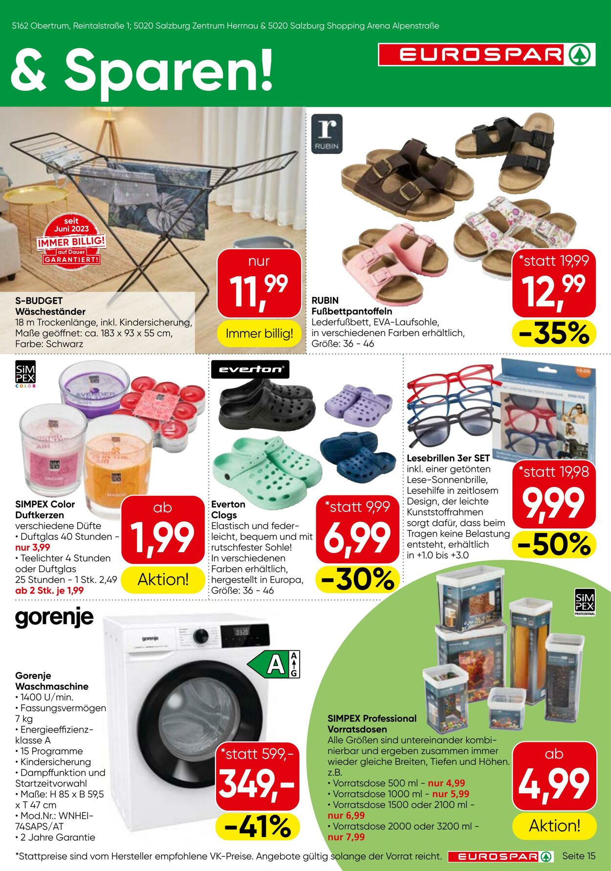 Prospekt Eurospar 08.05.2025 - 21.05.2025