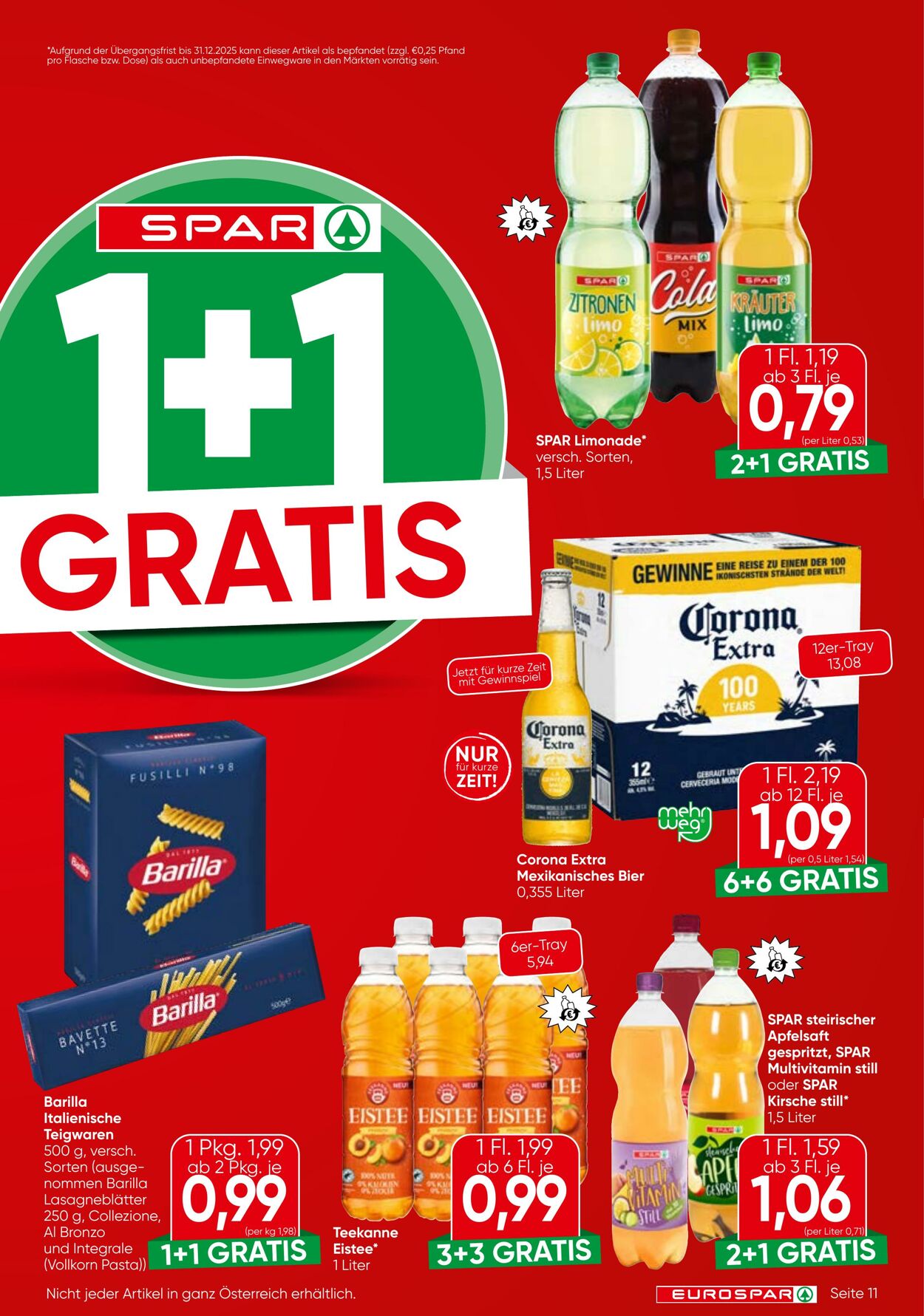 Prospekt Eurospar 08.05.2025 - 21.05.2025
