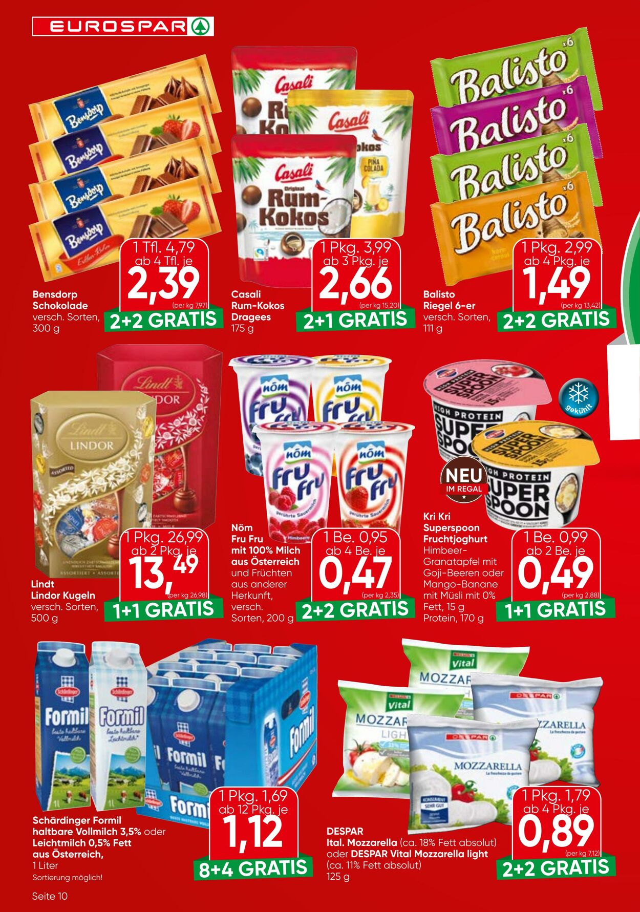 Prospekt Eurospar 08.05.2025 - 21.05.2025