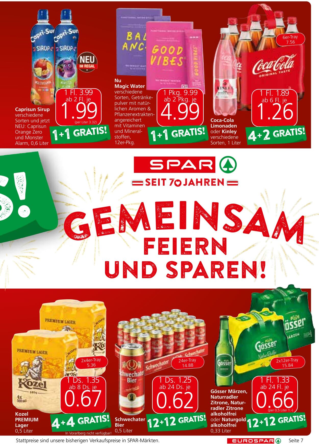 Prospekt Eurospar 22.08.2024 - 04.09.2024